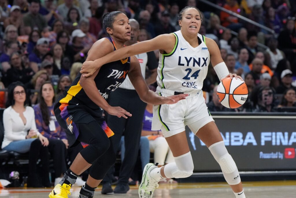 Alyssa Thomas and Napheesa Collier