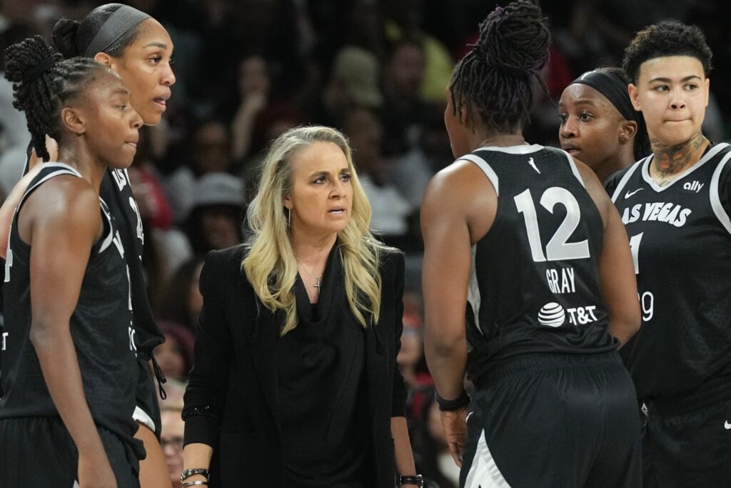 Becky Hammon with the Aces