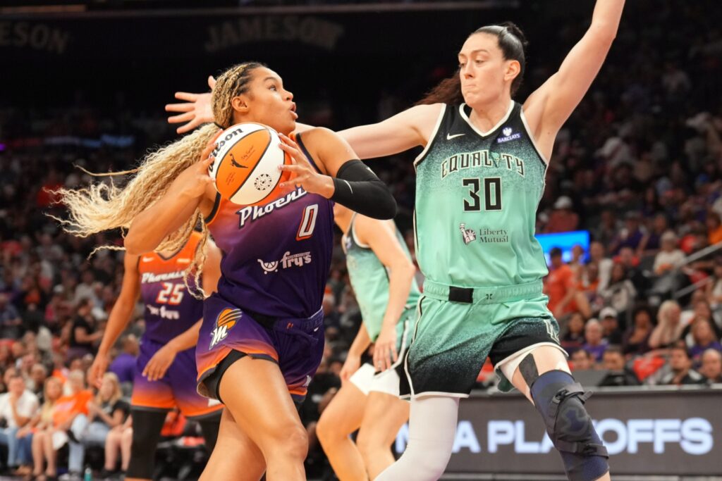 Breanna Stewart and Satou Sabally