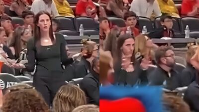 Cameras Caught Caitlin Clark's Hilarious Reaction After Arguing With WNBA Referee Over Missed Call