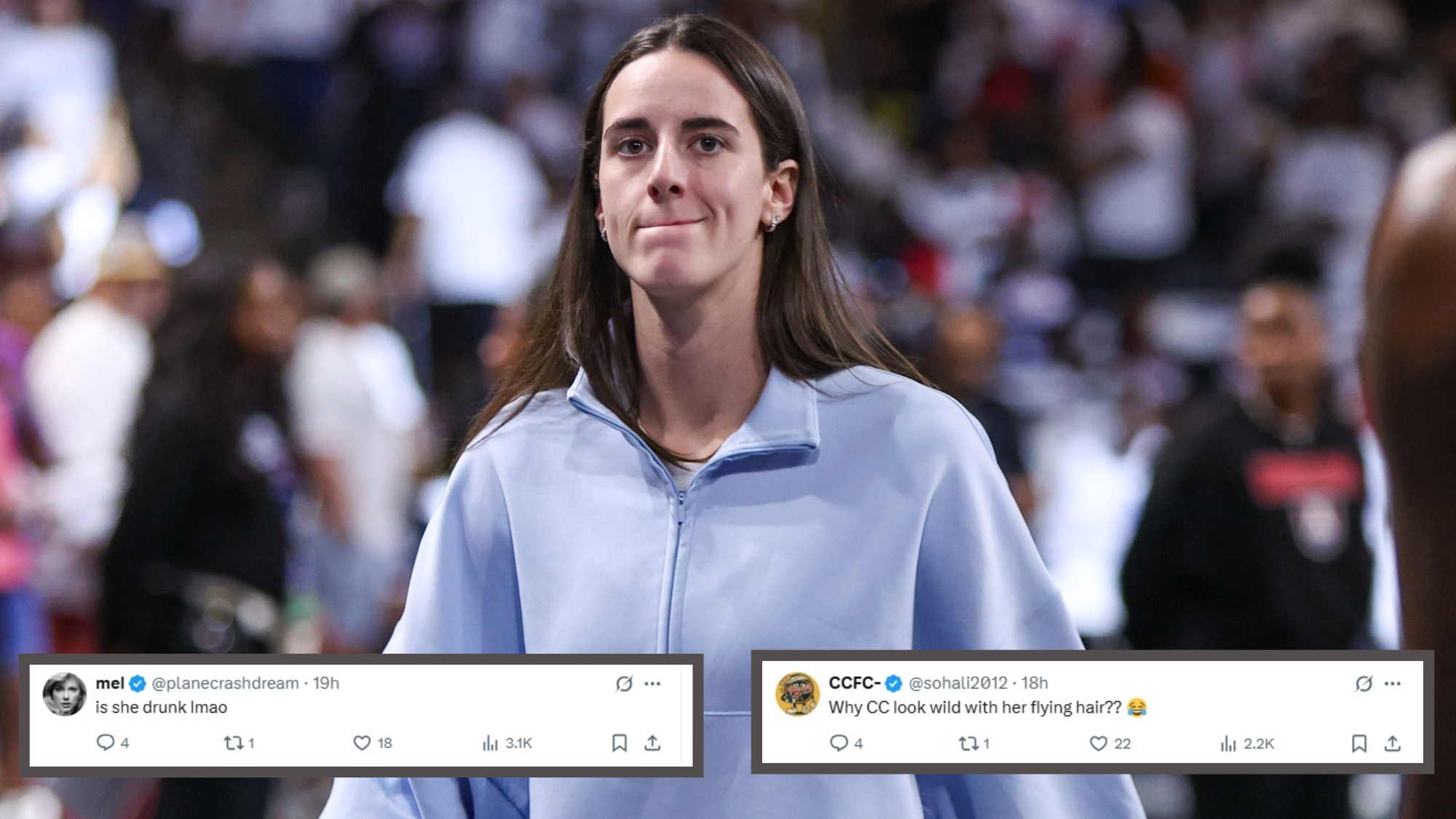 Caitlin Clark Sends WNBA Fans Into Frenzy While Hyping Up Indiana Fever Teammates Ahead Of Game 2 - "Is She Drunk"