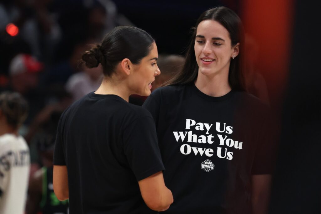 Caitlin Clark And Kelsey Plum