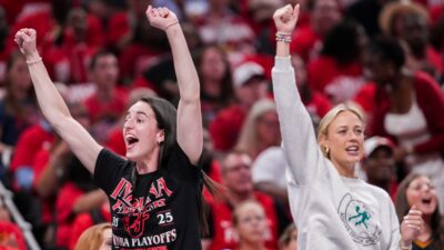 Hot Mic Picks Up Sophie Cunningham Mocking Caitlin Clark&rsquo;s All-Black Outfit During Indiana Fever Playoff Game