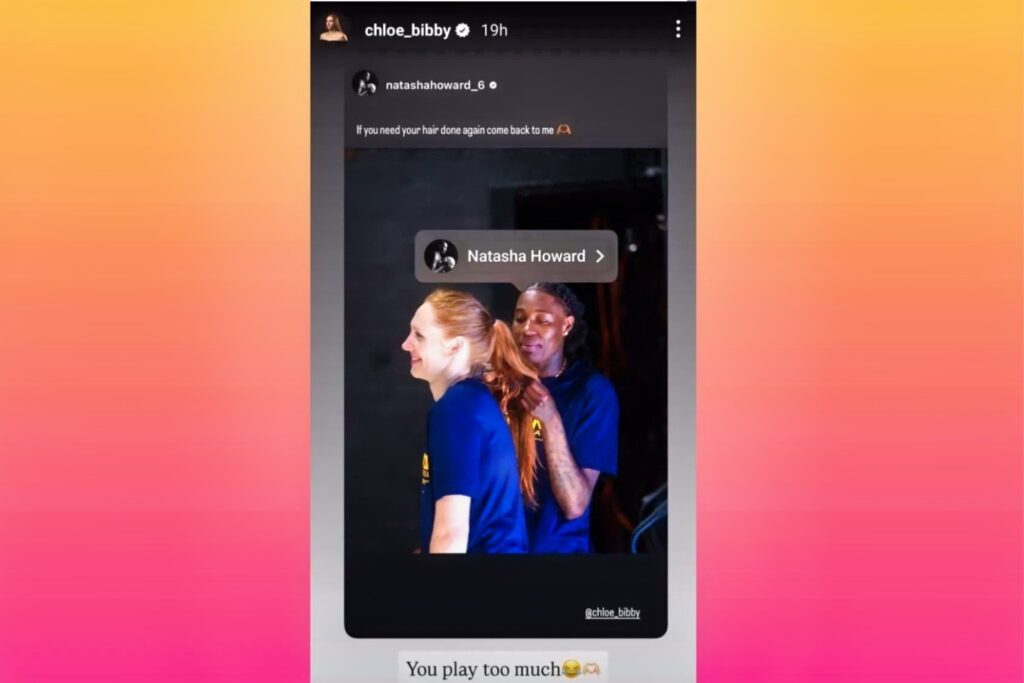 Chloe Bibby and Natasha Howard