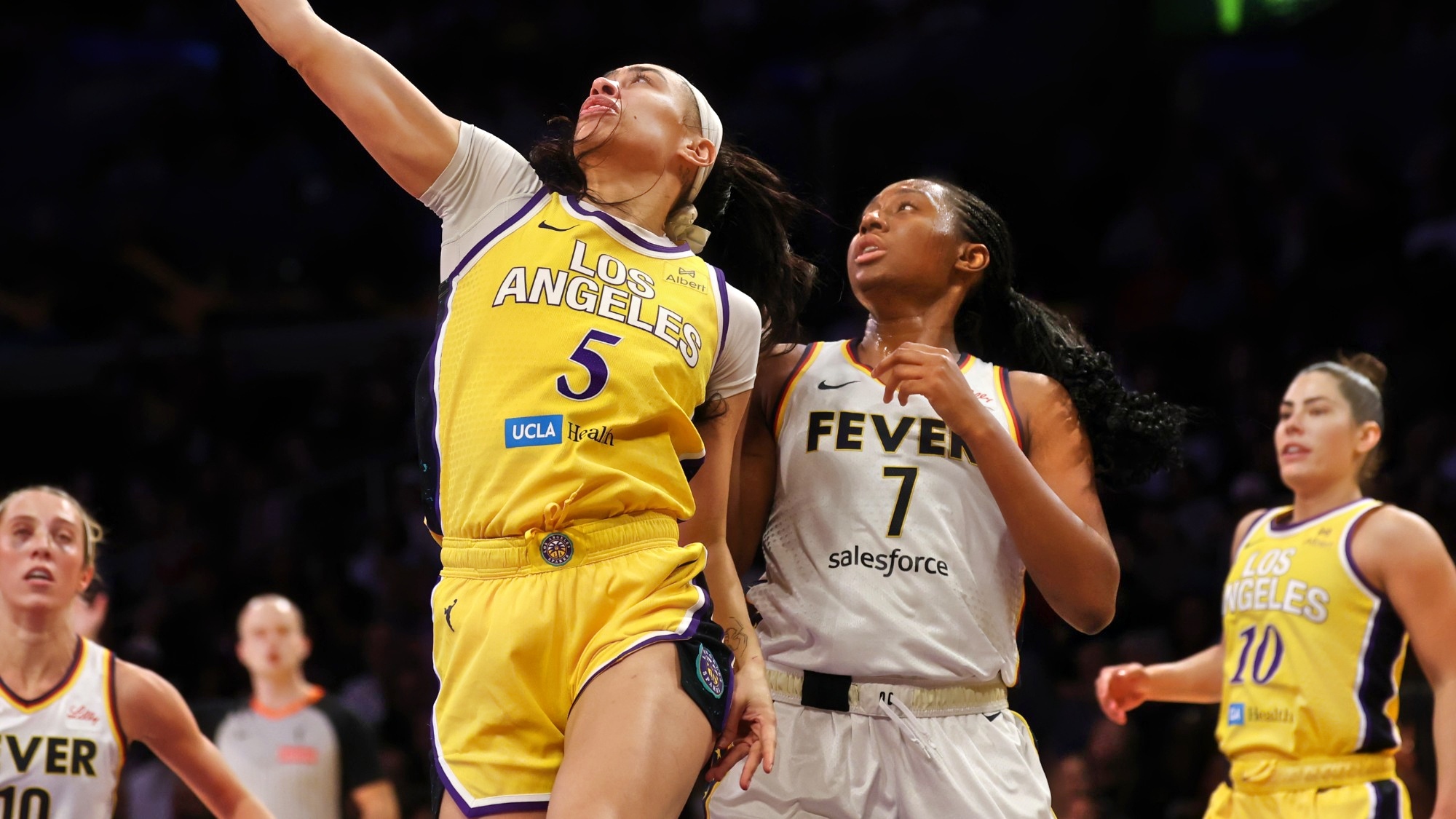Dearica Hamby Receives Support From Aliyah Boston, WNBA Peers After WNBA Milestone Post