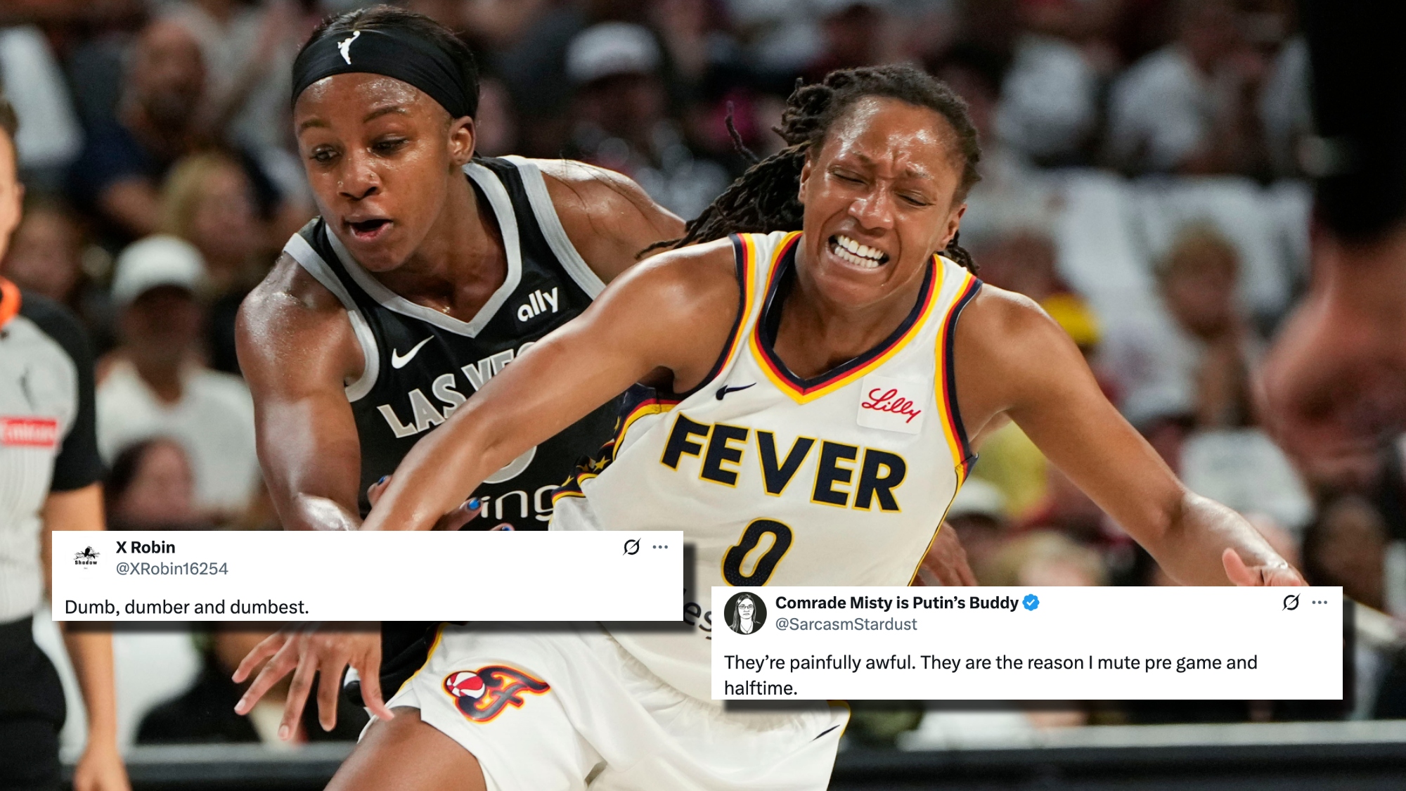 Indiana Fever Fans Troll ESPN After Bold Las Vegas Aces Game 1 Prediction Goes Horribly Wrong