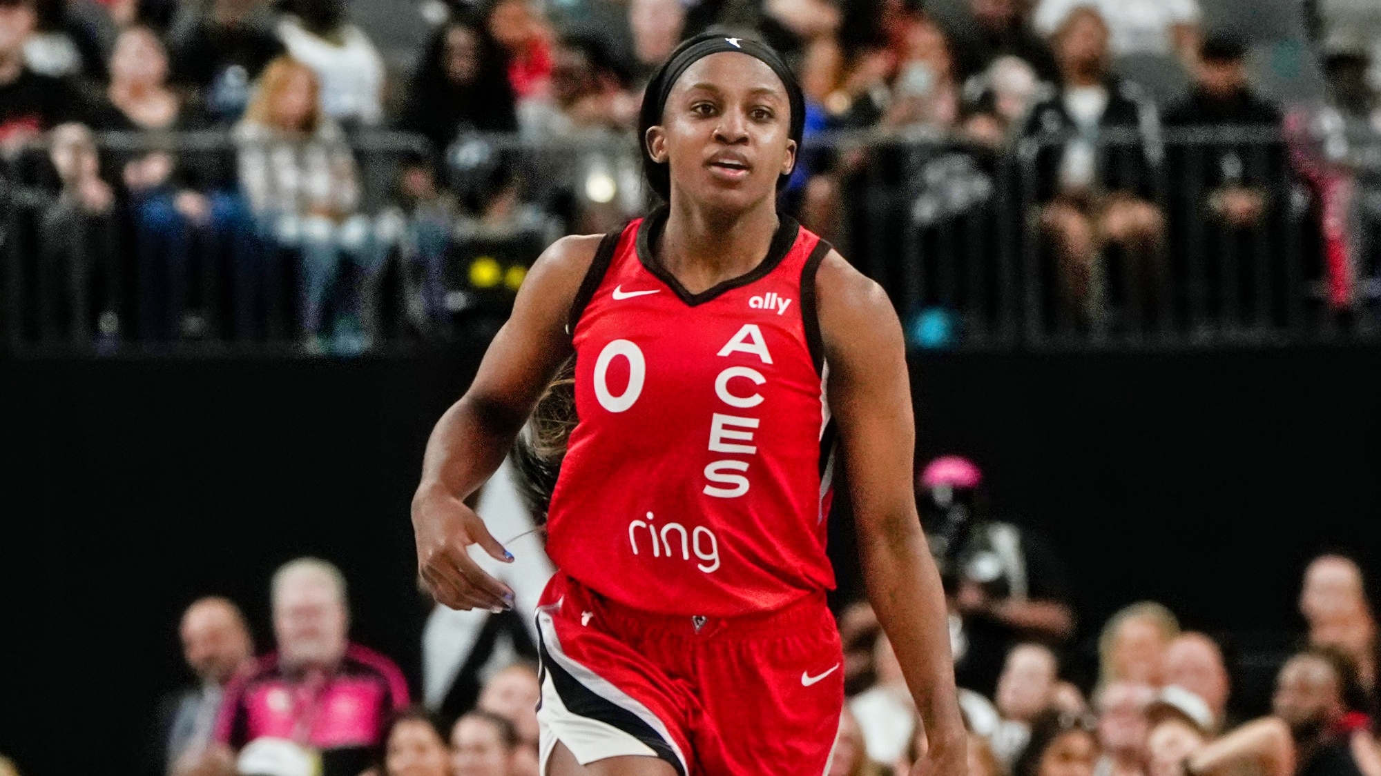 Jackie Young's Fourth Steal Pushes Her To Second In Franchise History