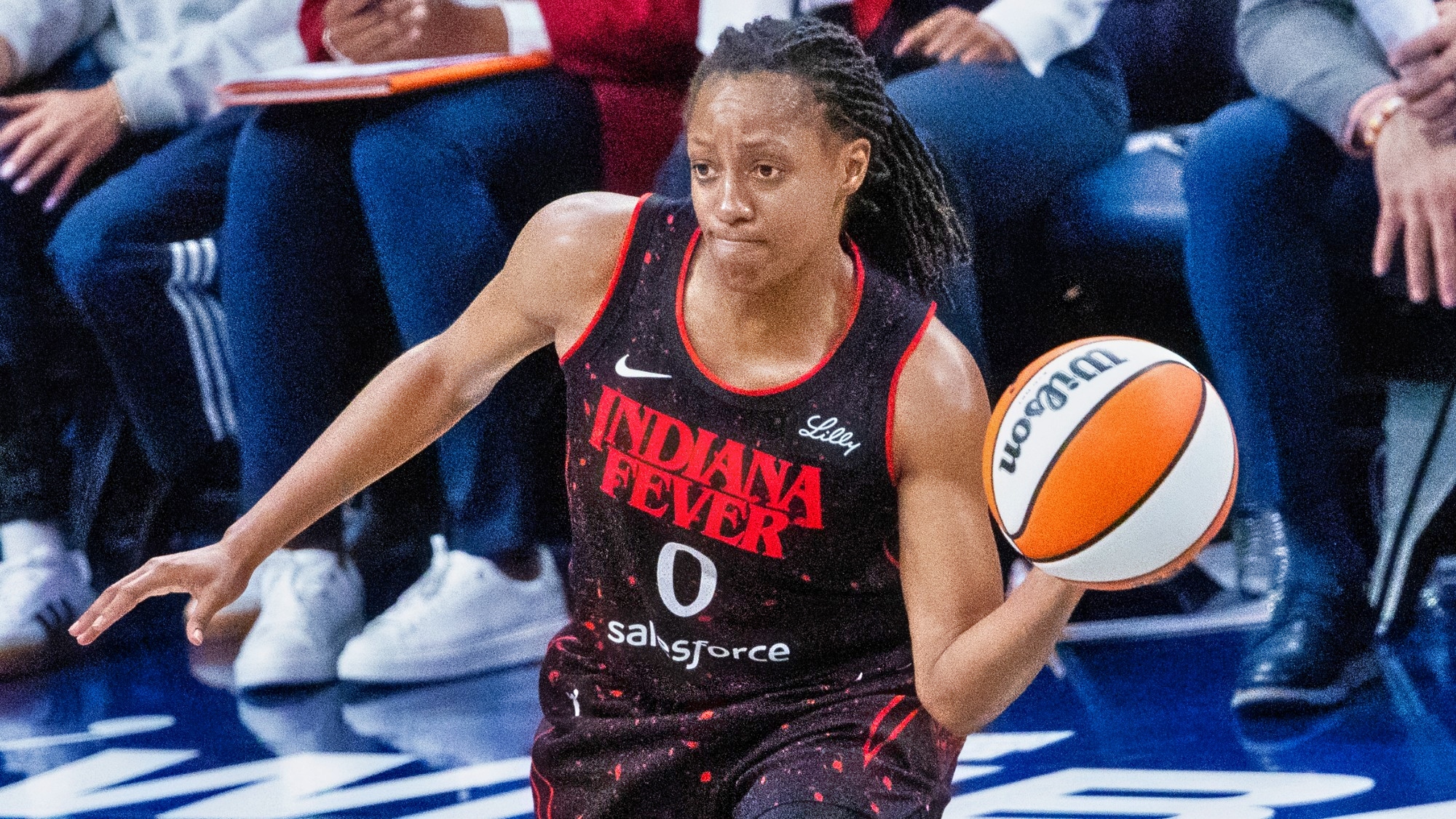 Kelsey Mitchell Makes WNBA Scoring History In Indiana Fever's Game 1 Win Over Las Vegas Aces