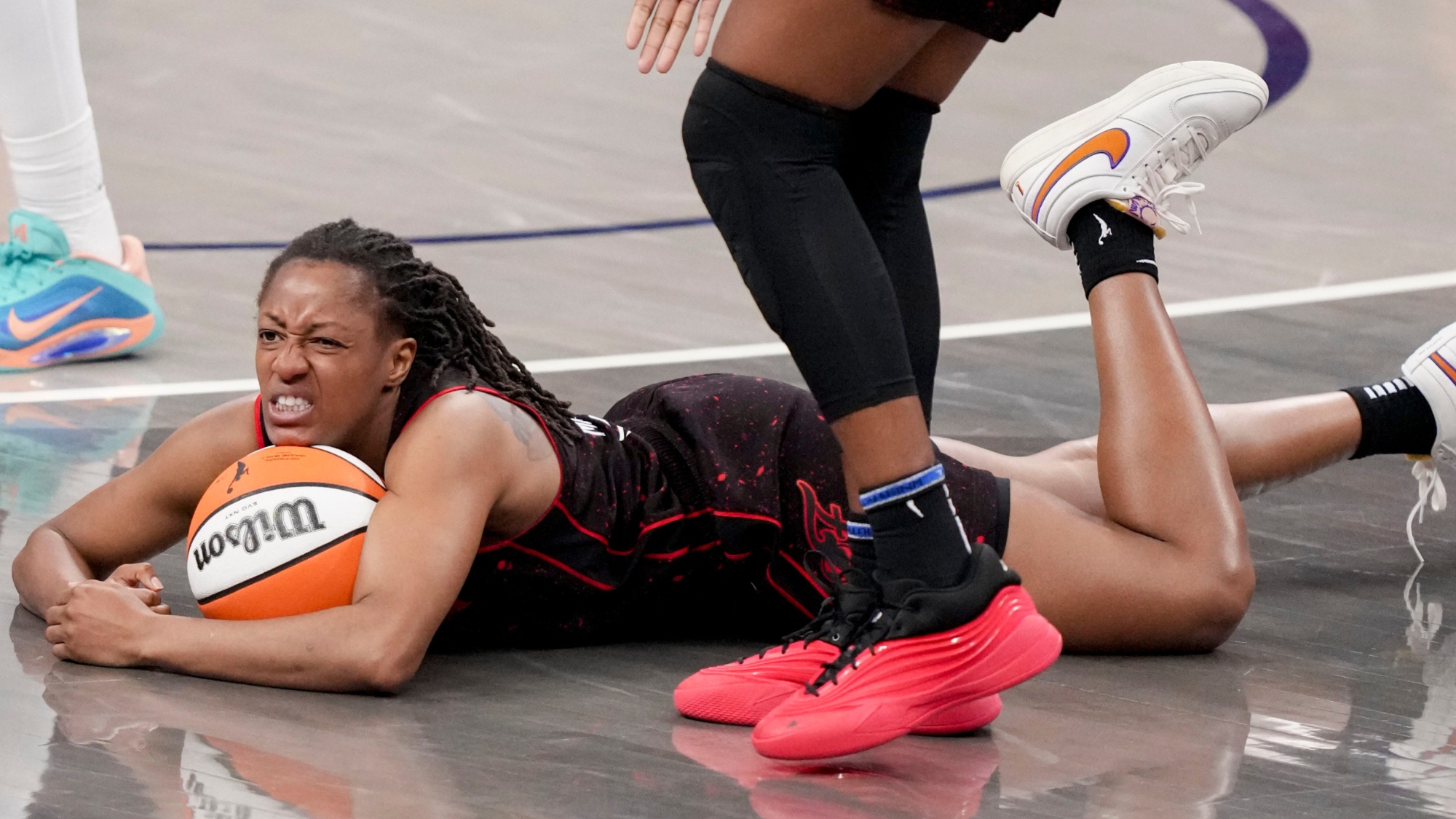 Kelsey Mitchell Shuts Down Injury Rumors After Tough Game 3 Loss To Las Vegas Aces