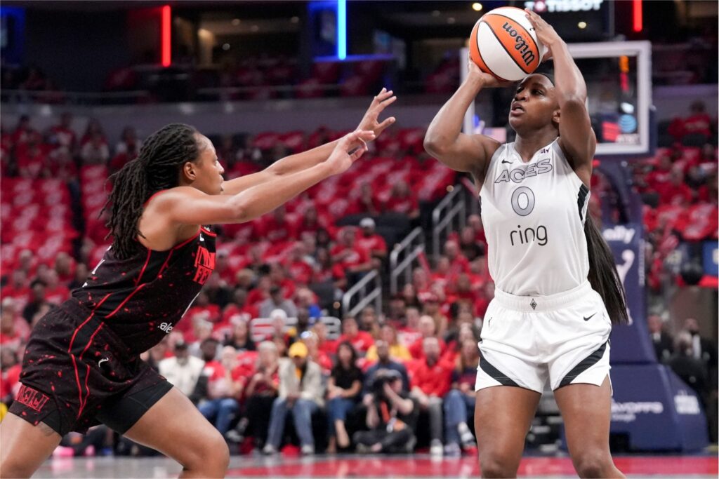 Kelsey Mitchell And Jackie Young