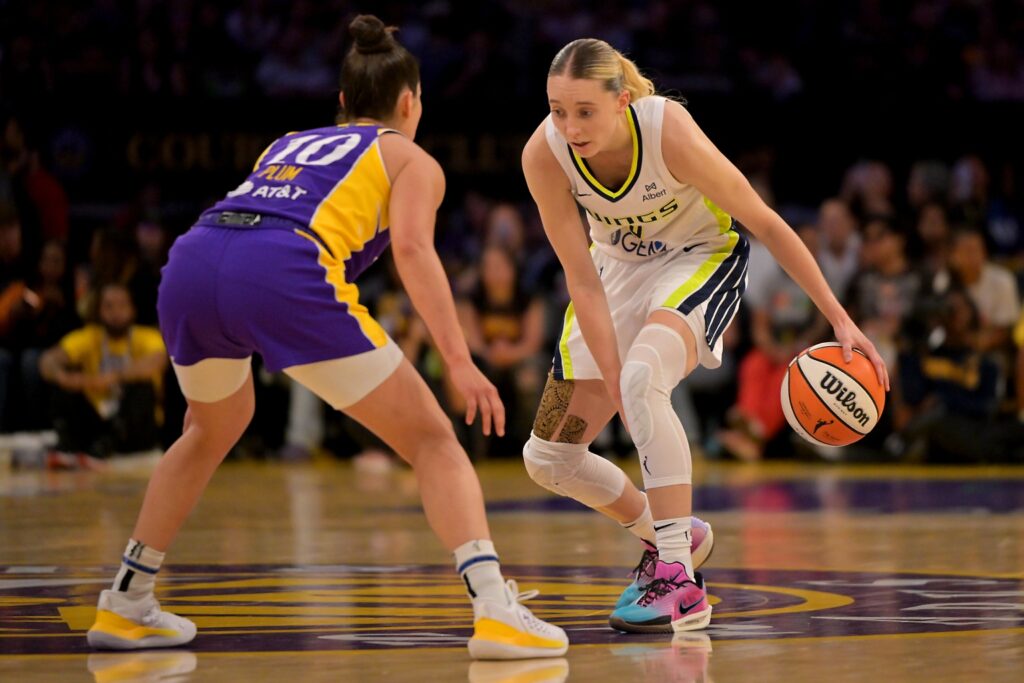Kelsey Plum And Paige Bueckers
