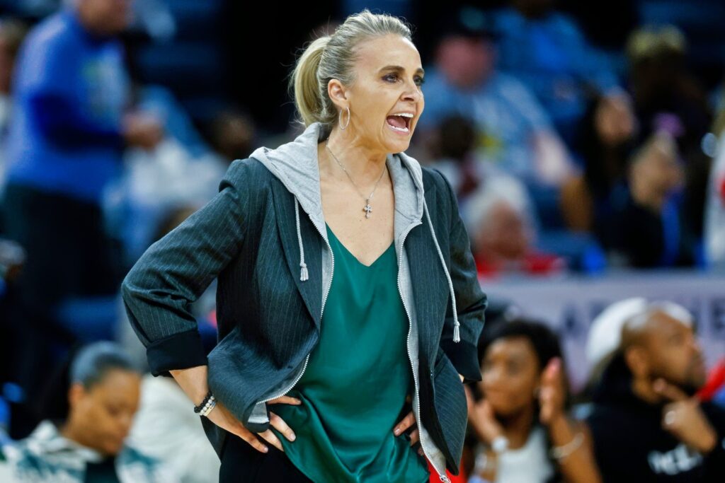 Las Vegas Aces Head Coach Becky Hammon