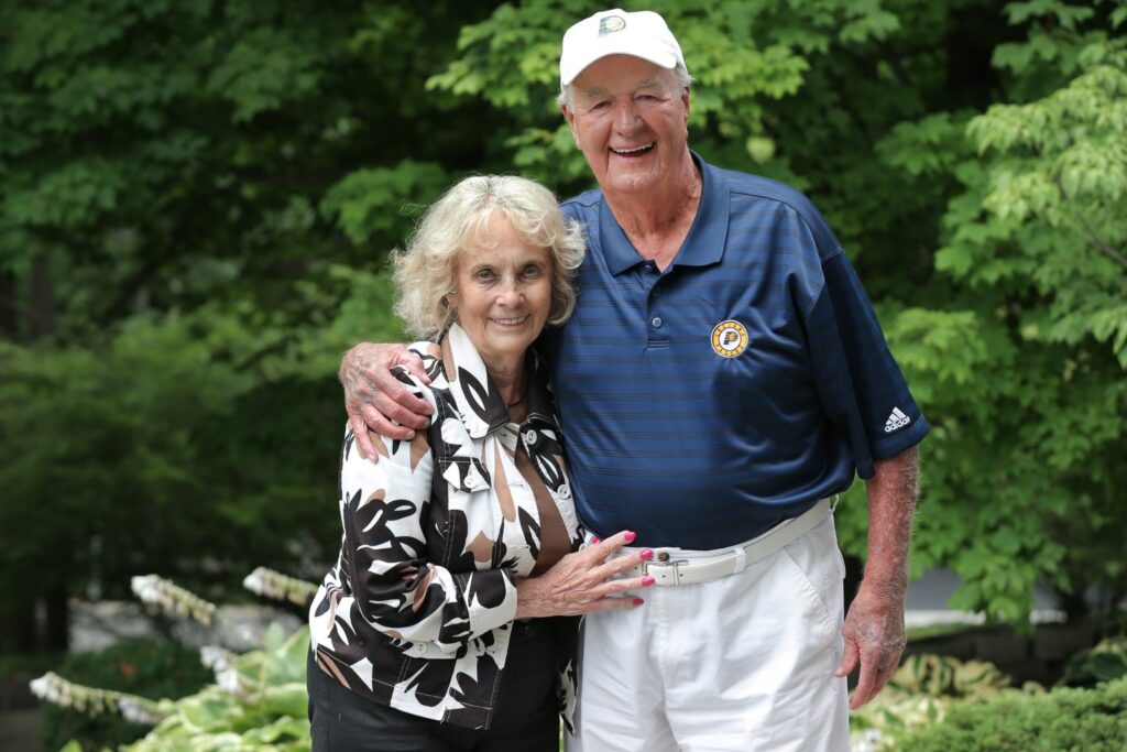 Nancy Leonard and Bobby Slick Leonard 