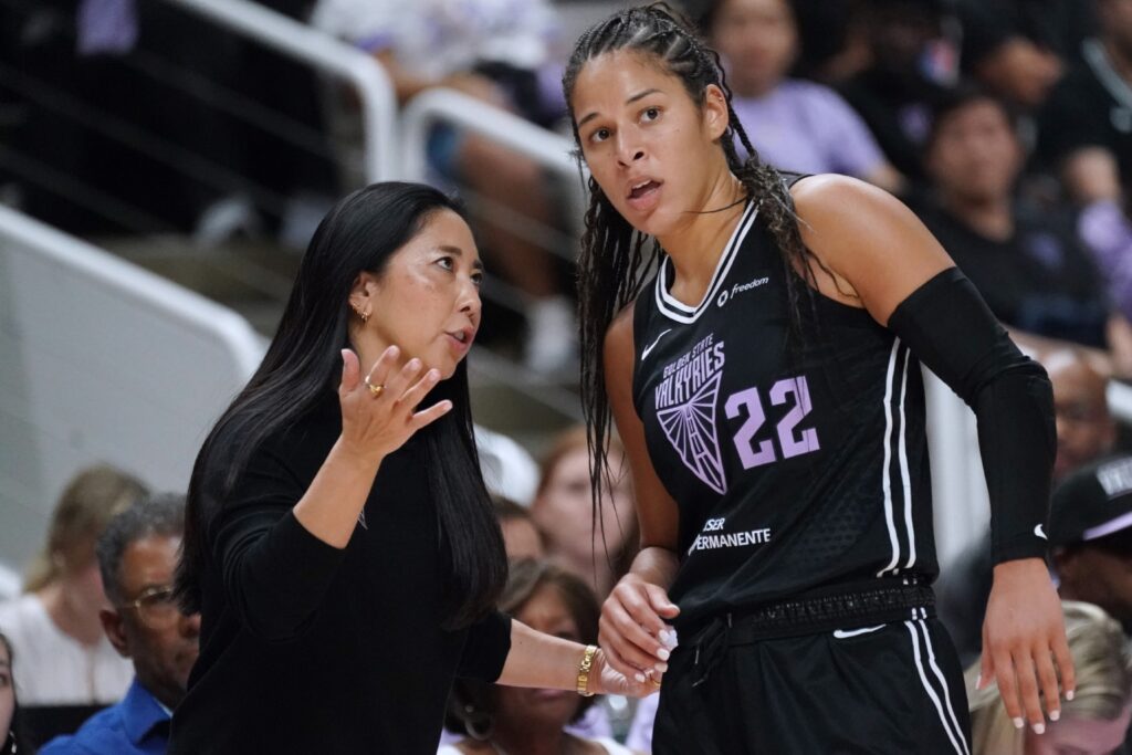 Natalie Nakase and Veronica Burton