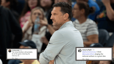 Phoenix Mercury Fans Mock Jonas Brothers After Concert Rescheduling For WNBA Playoff Game Against Minnesota Lynx