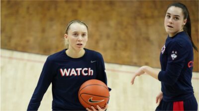 Paige Bueckers Hypes Up Former UConn Teammate Nika Muhl's Return To Court After Injury