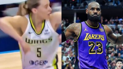 Cameras Caught Paige Bueckers Flexing Iconic LeBron James Celebration After Cooking Defender