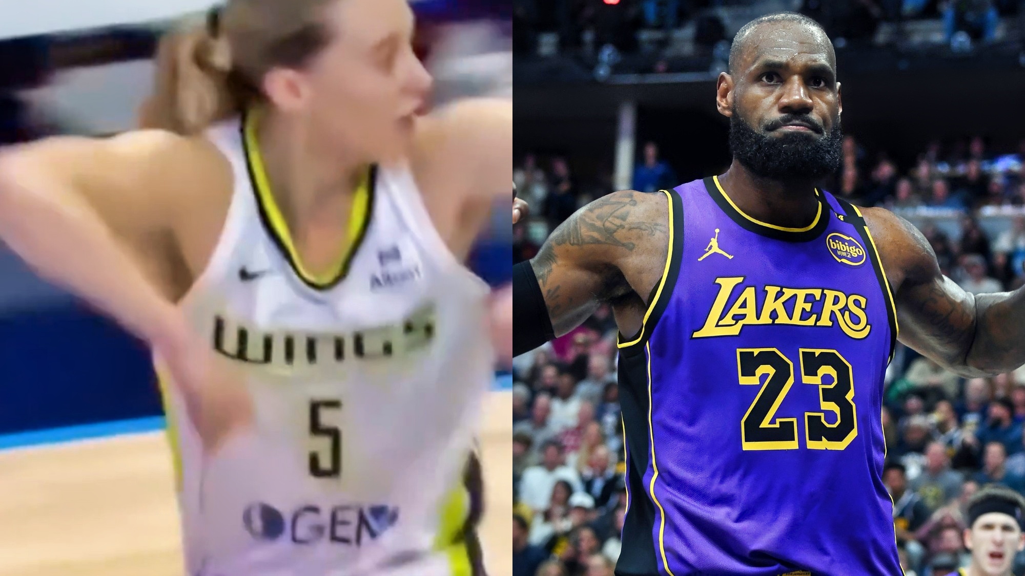 Cameras Caught Paige Bueckers Flexing Iconic LeBron James Celebration After Cooking Defender