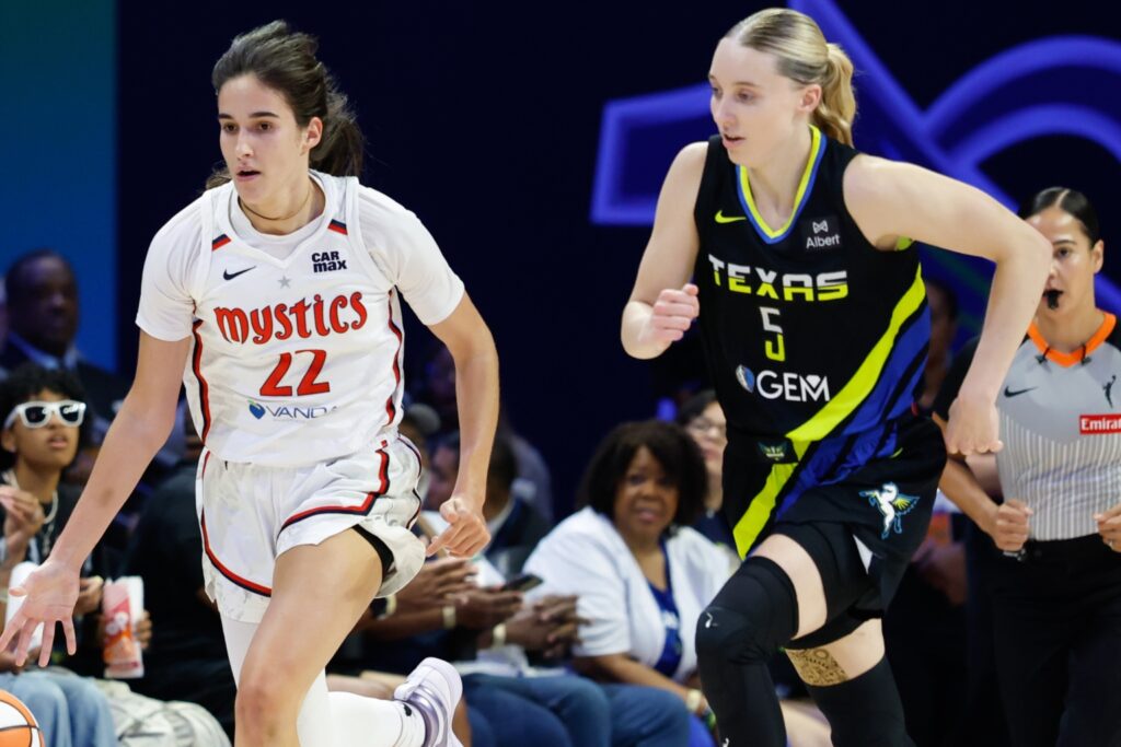 Paige Bueckers and Sonia Citron