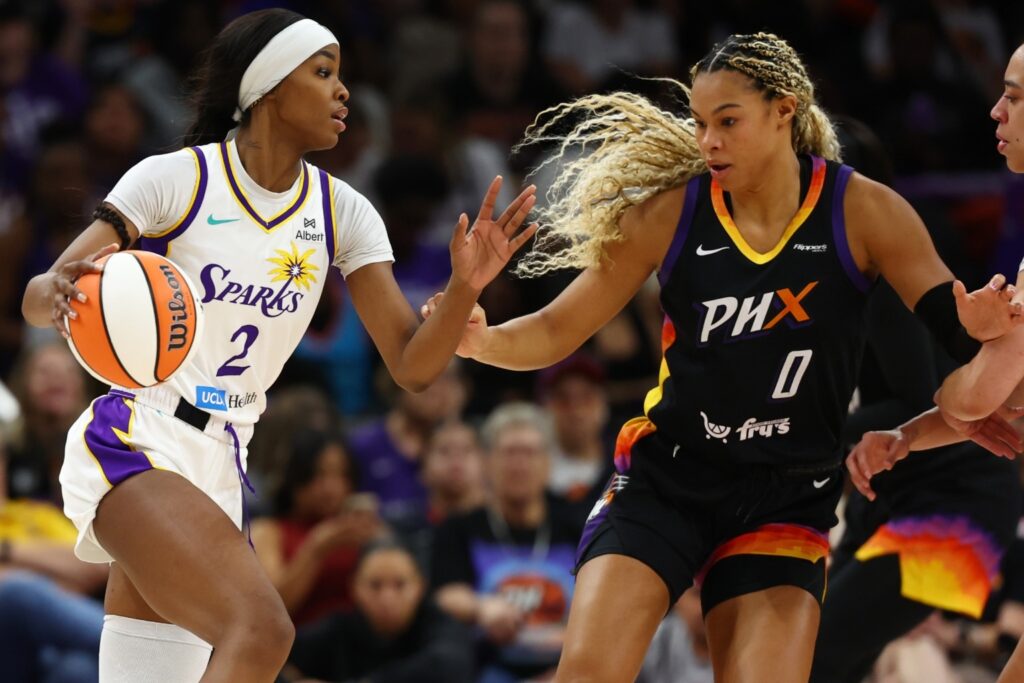 Rickea Jackson and Satou Sabally