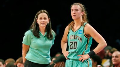 Sabrina Ionescu Gets 'Progressing' Injury Update From New York Liberty Coach Sandy Brondello