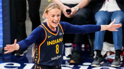 Sophie Cunningham Drops 3-Word Reaction To Indiana Fever's Injured Squad Photo On Crutches