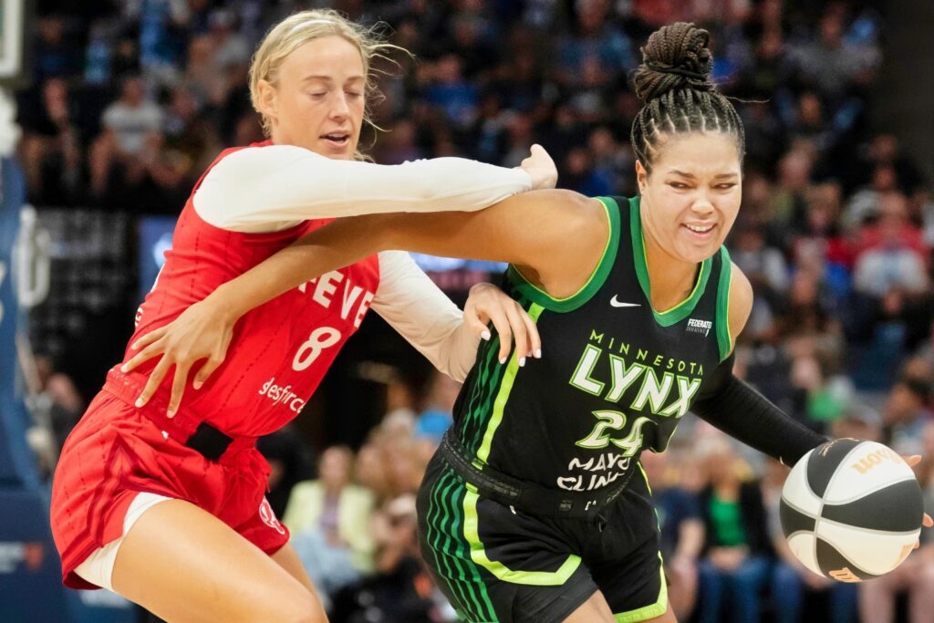 Sophie Cunningham and Napheesa Collier