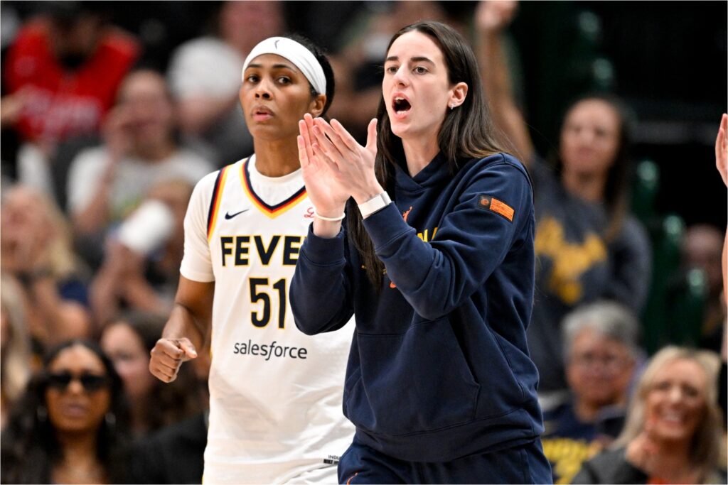 Sydney Colson And Caitlin Clark