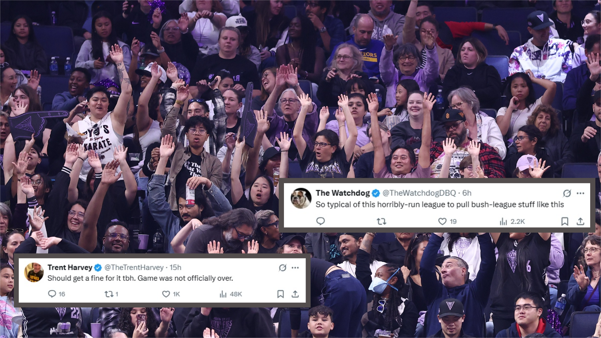 Las Vegas Aces Spark Fan Outrage After Buzzer Beater Lighting Glitch Goes Horribly Wrong