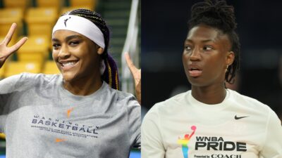 Aaliyah Edwards And Saniya Rivers Steal The Spotlight At Boston Celtics NBA Season Opener Game