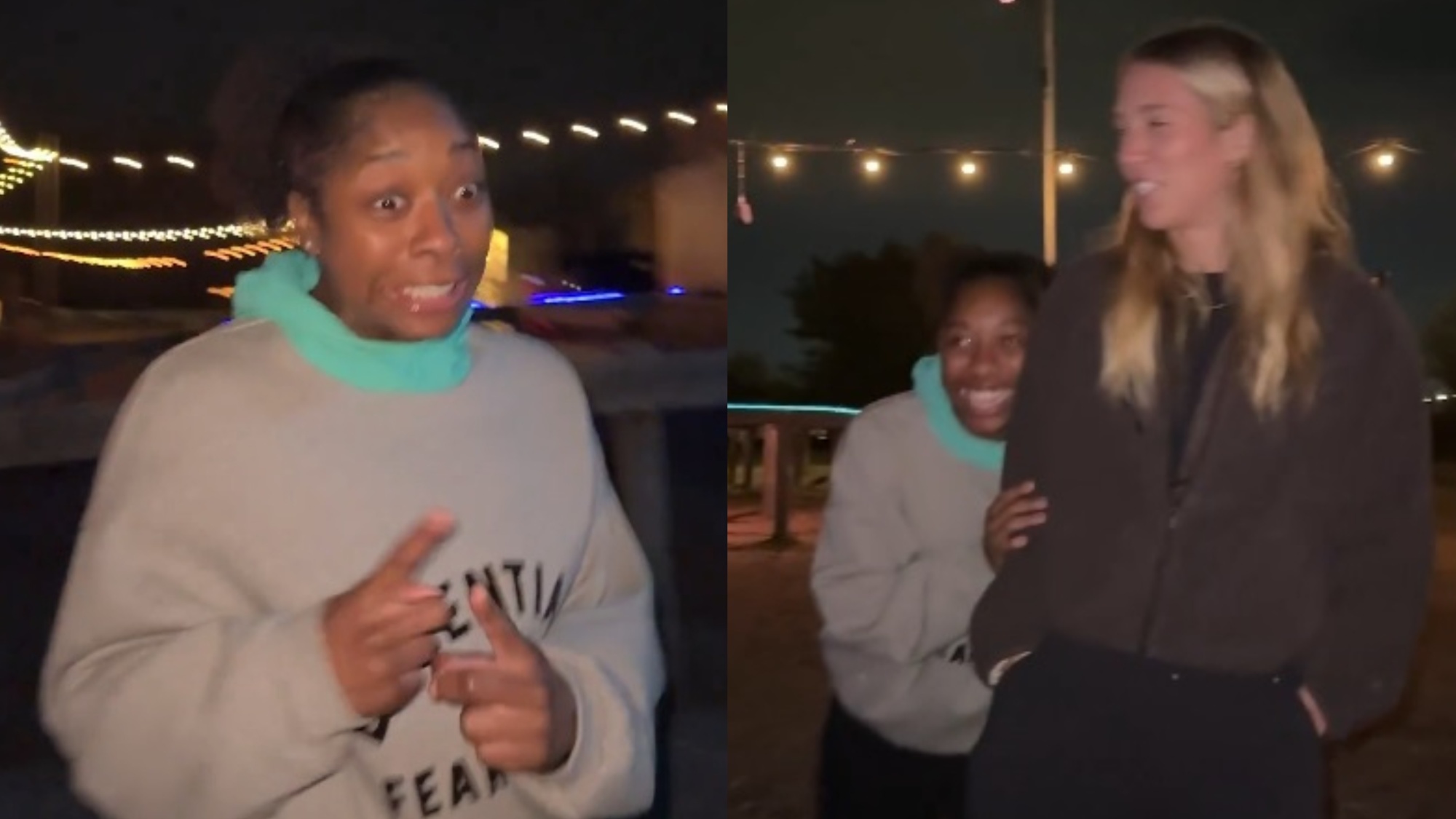 Cameras Caught Aari McDonald's Freezing Reaction During Haunted House Visit
