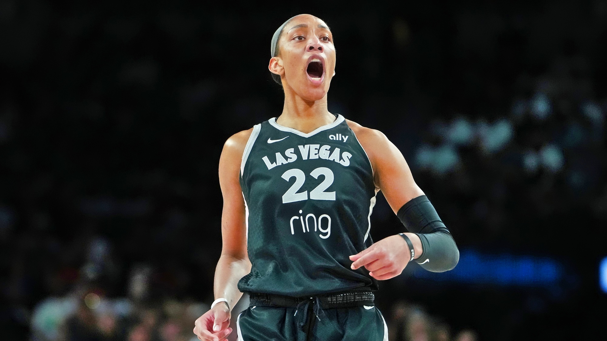 A'ja Wilson Breaks Rare WNBA Finals Record During Las Vegas Aces' Narrow Win Against Phoenix Mercury