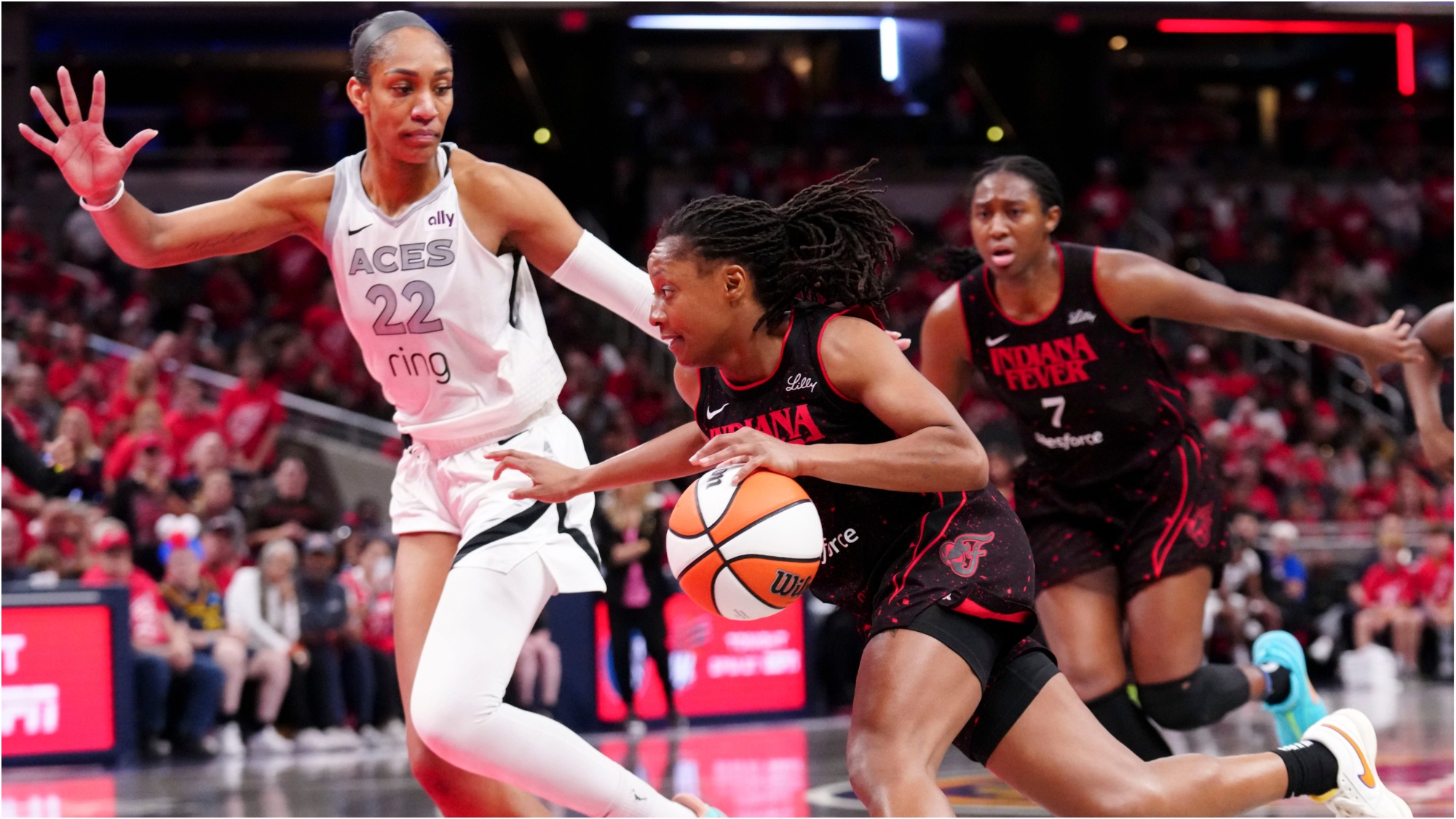 A’ja Wilson Sends Prayers To Kelsey Mitchell After Third Quarter Exit With Knee Injury During Intense Game 5