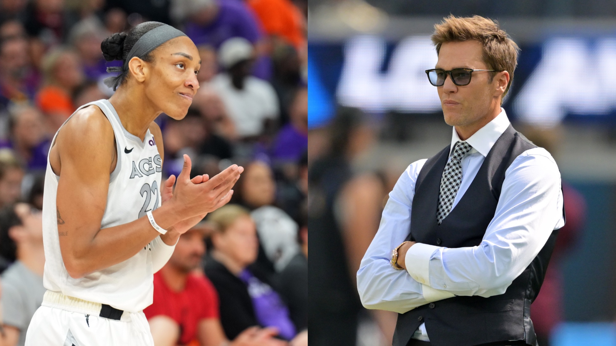 Tom Brady Praises Becky Hammon, A&rsquo;ja Wilson In Las Vegas Aces' Post-WNBA Championship Message