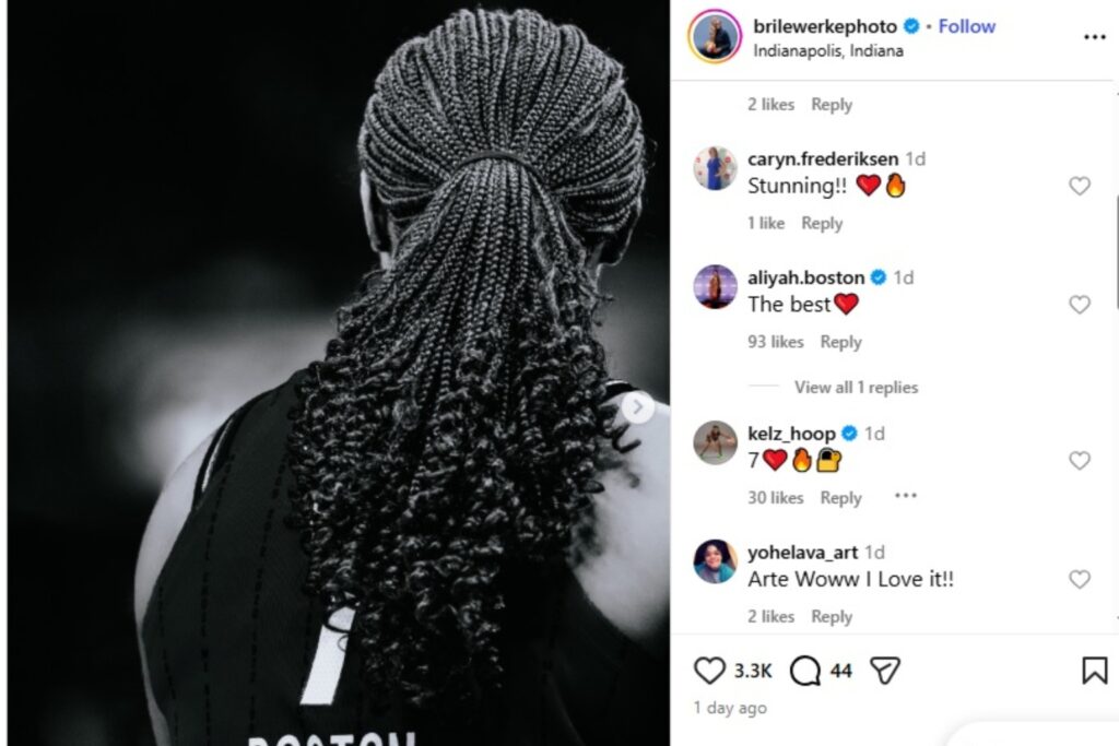 Aliyah Boston Reaction