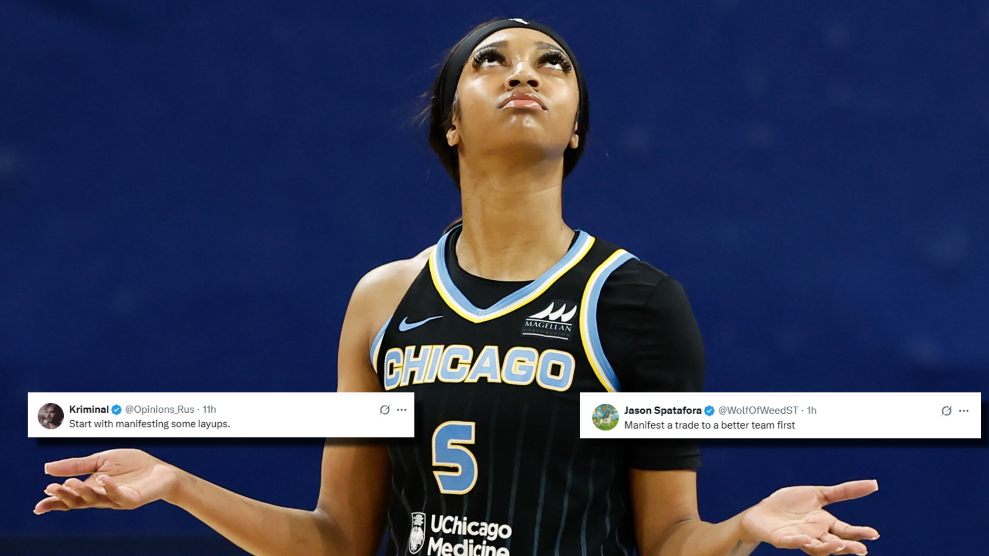 Angel Reese&rsquo;s WNBA Finals Manifestation Tweet Backfires Amid Her Future Uncertainty At Chicago Sky - "Manifest Trade To Better Team"