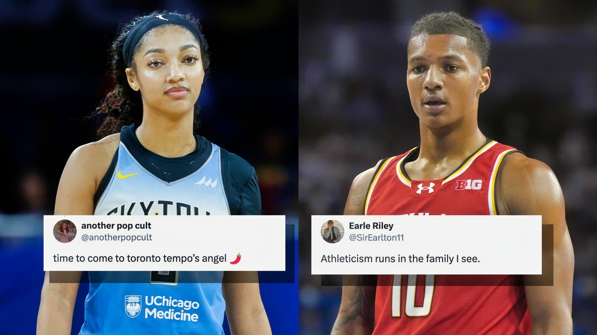 WNBA Fans Urge Angel Reese To Join Toronto Tempo After Celebrating Brother Julian's Raptors Deal