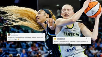 WNBA Fans Cook All Sorts of Theories After Angel Reese Teased Paige Bueckers Linkup - "I Hope God It's Trade"