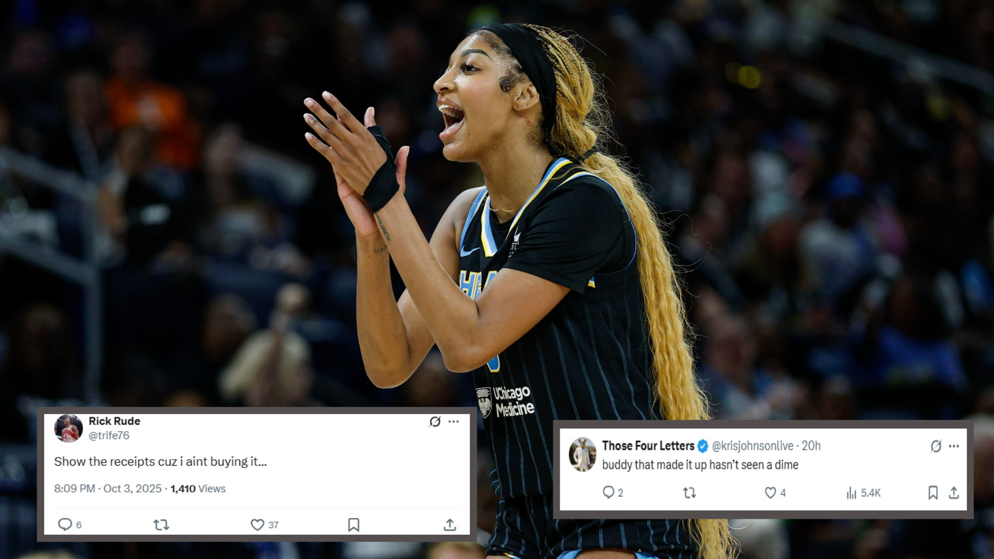 Angel Reese&rsquo;s Six-Figure &ldquo;Mebounds&rdquo; Merch Revelation Ignites Fan Backlash &ndash; "Show The Receipts"