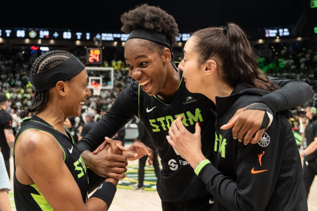 Britney Sykes and Dominique Malonga