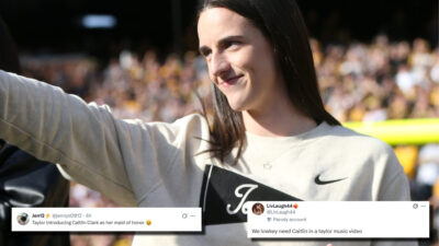 Caitlin Clark&rsquo;s Reunion Moment With Taylor Swift At Kansas City Chiefs Game Sparks WNBA Fan Frenzy - "Need Caitlin In Taylor Music Video"