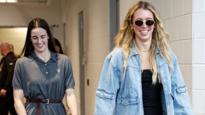 Caitlin Clark Has Sneaker Game So Good Even Lexie Hull Couldn't Resist Taking Notes