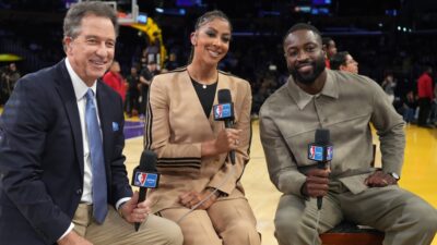 Candace Parker Catches Dwyane Wade Off Guard With Height Reveal During NBA On Prime Debut