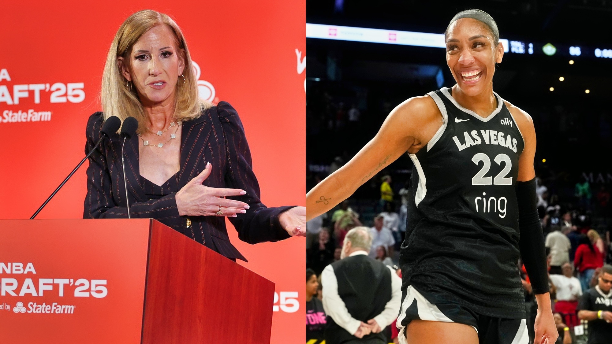 A'ja Wilson Sends Relationship Building Advice To WNBA Commissioner Cathy Engelbert Amid Growing Criticism
