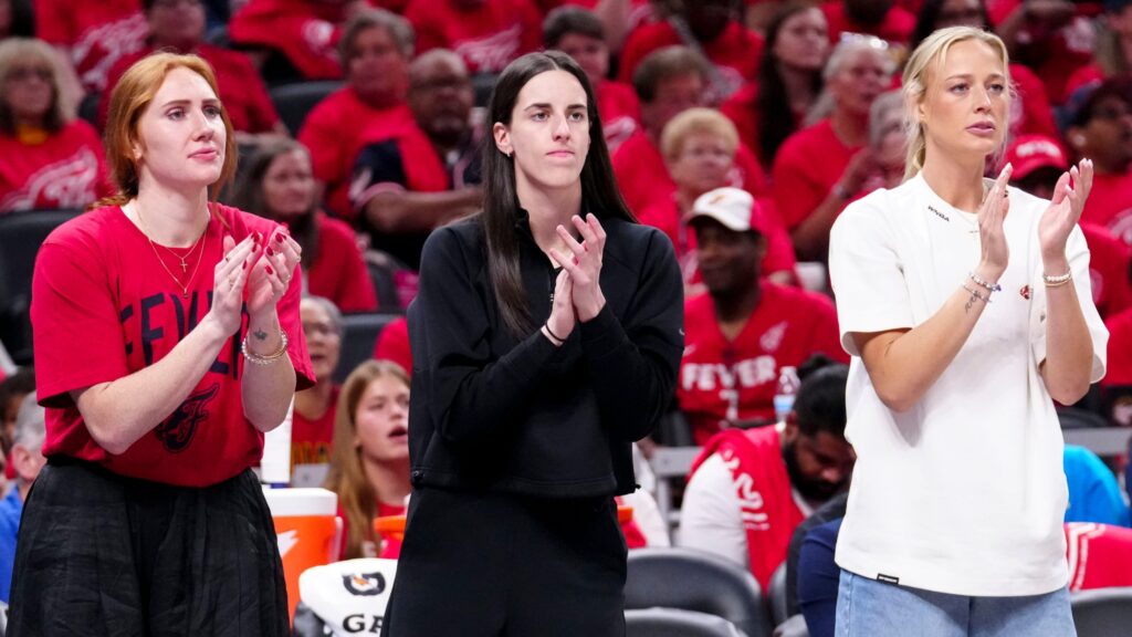Chloe Bibby, Caitlin Clark And Sophie Cunningham