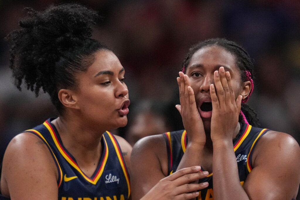 Damiris Dantas and Aliyah Boston