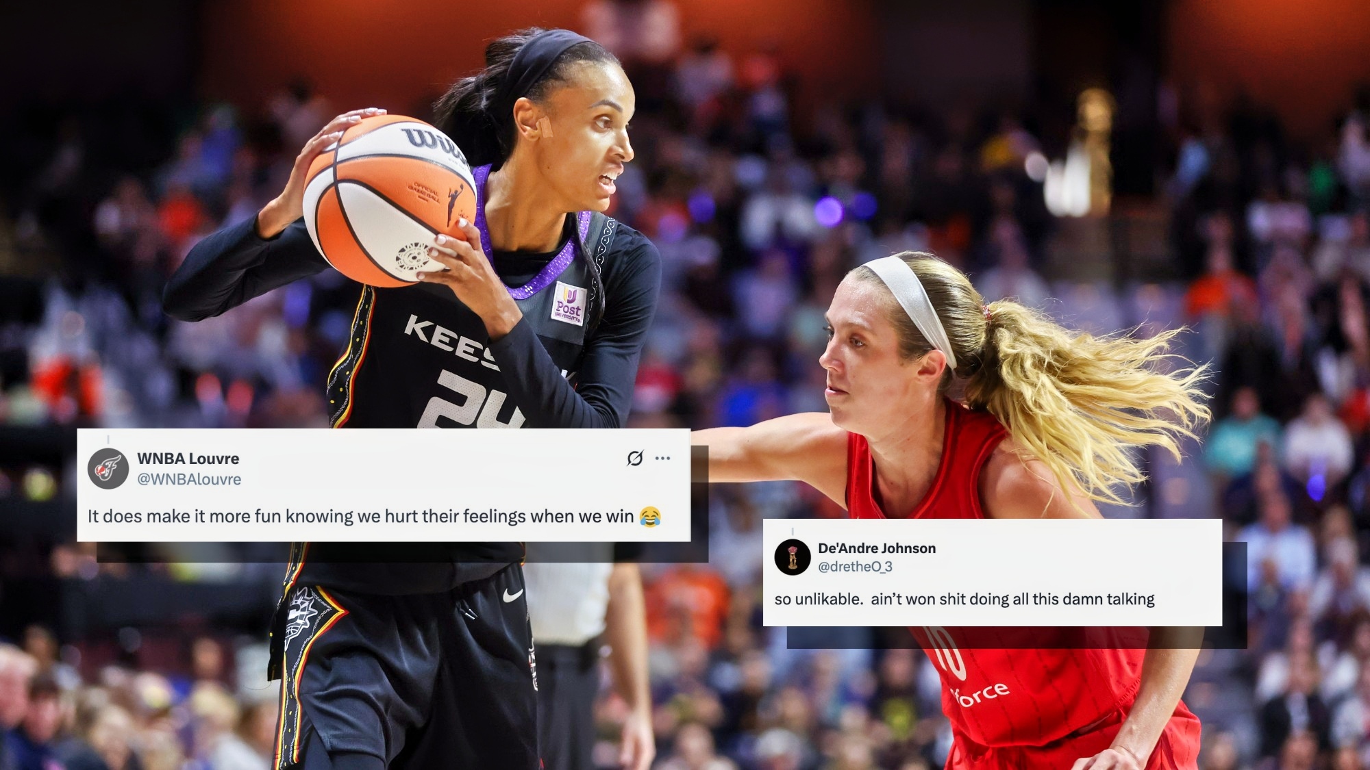 DeWanna Bonner and Lexie Hull