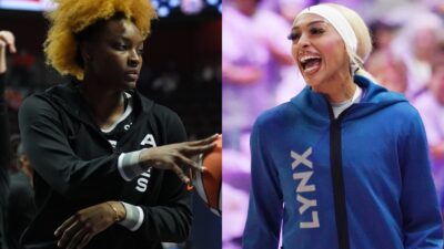 DiJonai Carrington Praises Girlfriend NaLyssa Smith&rsquo;s Key Role In Las Vegas Aces&rsquo; 2025 WNBA Title Win