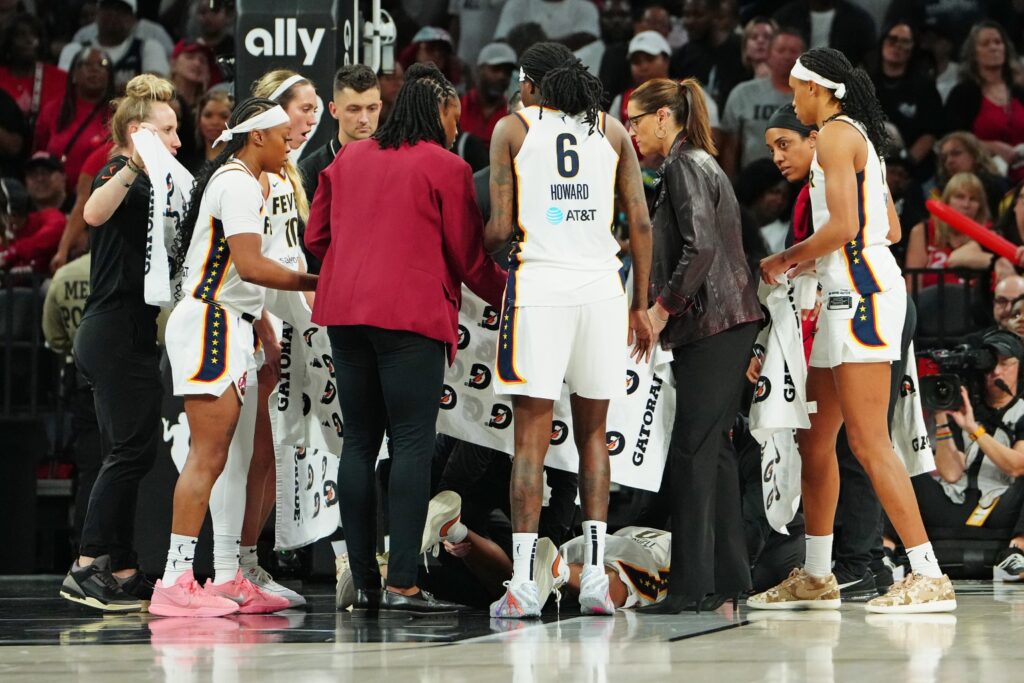 Kelsey Mitchell and the Indiana Fever