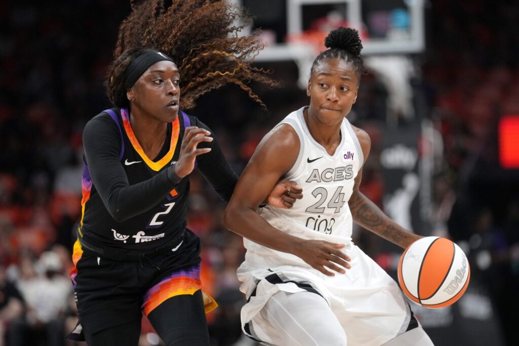 Kahleah Copper and Jewell Lloyd